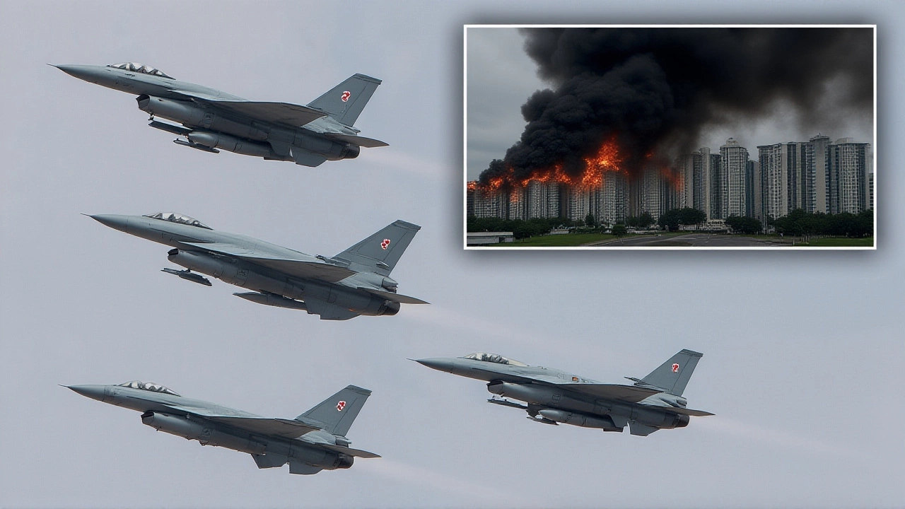 Polskie myśliwce poderwane po rosyjskim ataku na Ukrainę – najwyższa gotowość bojowa